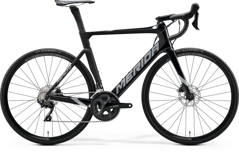 Велосипед Merida Reacto Disc-4000 700C GlossyBlack/MattBlack/DarkSilver (2020)