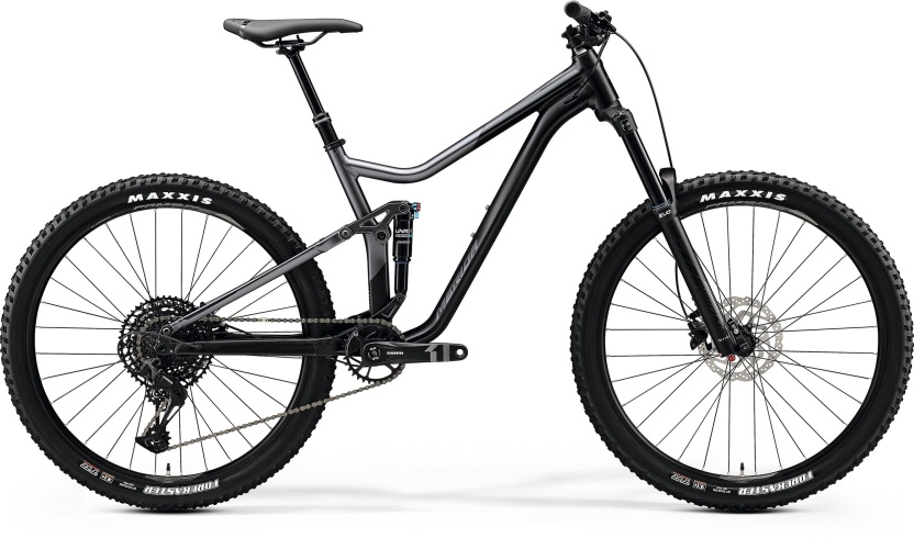 Велосипед Merida One-Forty 400 27.5" SilkBlack/Anthracite (2020)