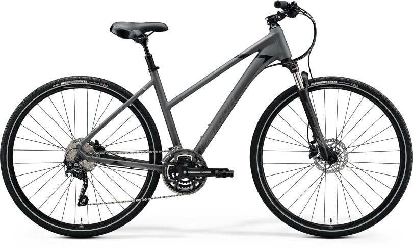 Велосипед Merida 2020 Crossway 300 Lady К:700C Р:M(51cm) MattDarkGrey/Black (6110835683)