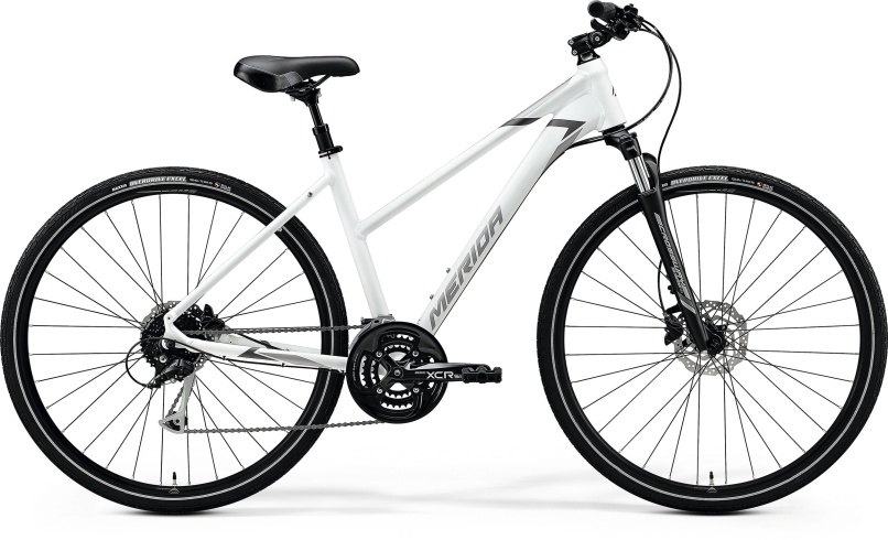 Велосипед Merida Crossway 100 Lady 700C MattWhite/Grey (2020)