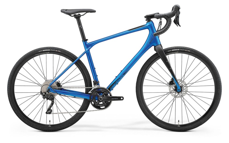Велосипед Merida (2021) Silex 400 Р:XL(56cm) MattBlue/Black