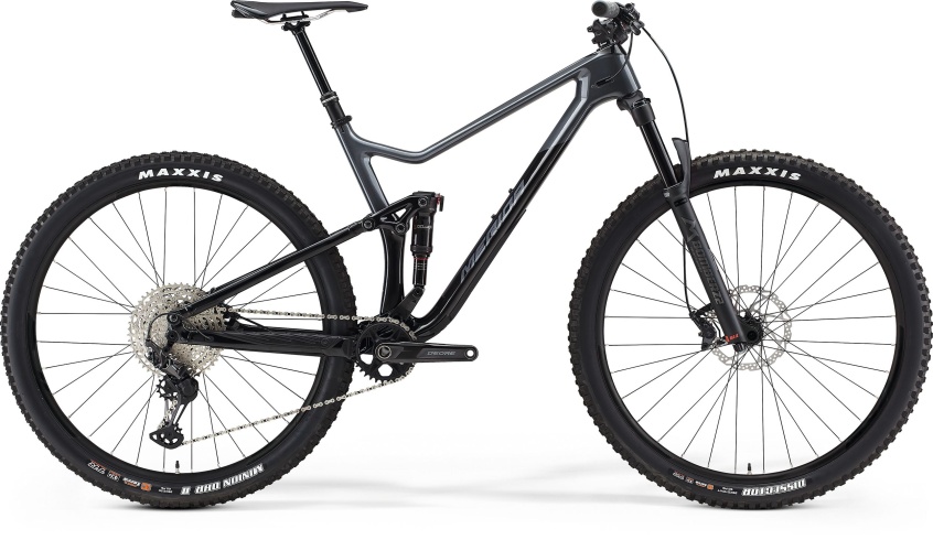 Велосипед Merida One-Twenty 9.3000 (2021) Р:XL(20.5") Black/DarkSilver (6110879012)