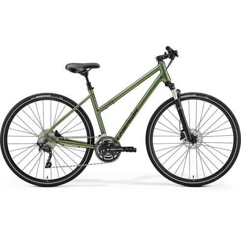 Велосипед Merida 2021 Crossway 300 Lady MattFogGreen/DarkGreen