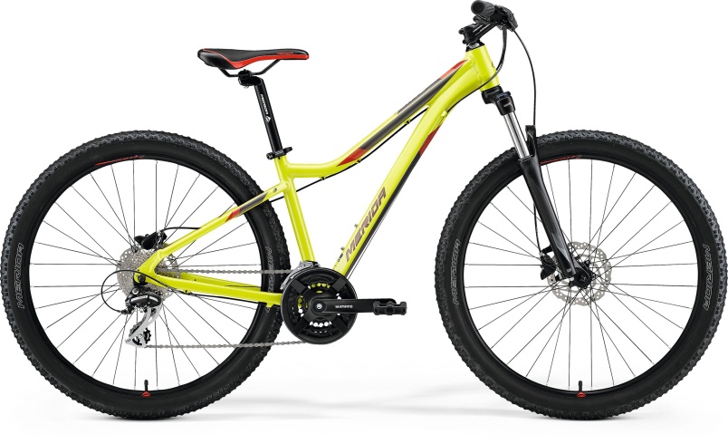 Велосипед Merida 2021 Matts 7.20 Lime/Red
