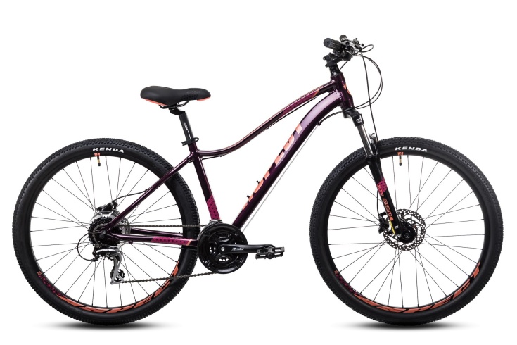 Велосипед ALMA HD (фиолетово-розовый)