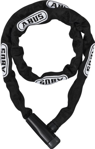 Замок вело Abus 5805K/110 BK STEEL-O-CHAIN черный, цепь 110см, под ключ, 5/15