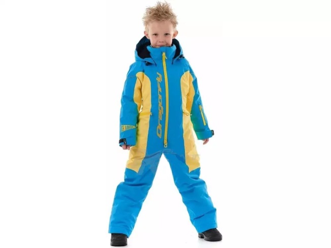 Зимний комбинезон Dragon Fly DF Junior Blue - Yellow 2020