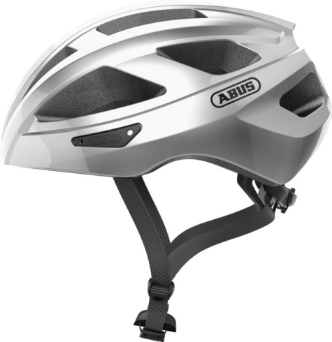 Велошлем ABUS MACATOR gleam silver