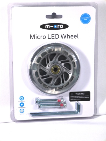 Колеса Mini LED 120 мм (блистер) 2шт