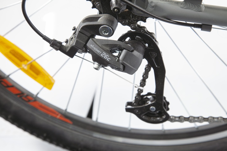 Велосипед Alpinebike Costa, M, 26", городской, 7 скоростей, серый