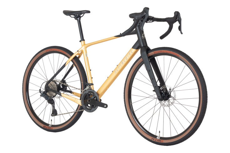 Велосипед гравийный Alpinebike Spirit 20 золотой песок