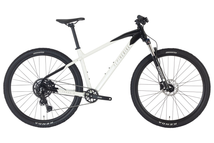 Велосипед горный Alpinebike Terra 9 белый мрамор