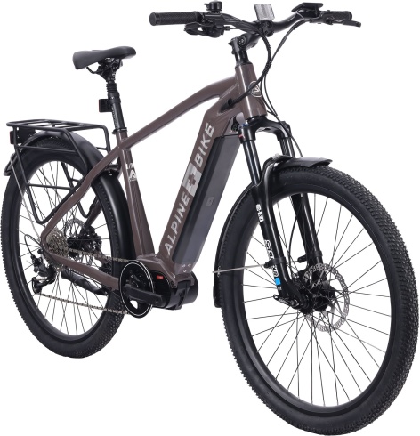 Велосипед Alpinebike Dammastock Электро МТБ +. 27,5. цвет шоколадный