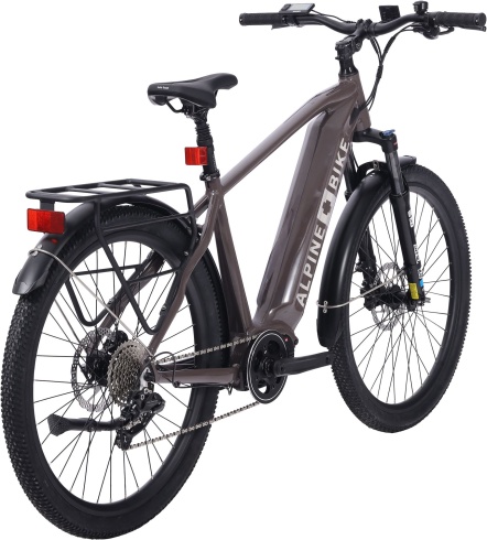 Велосипед Alpinebike Dammastock Электро МТБ +. 27,5. цвет шоколадный