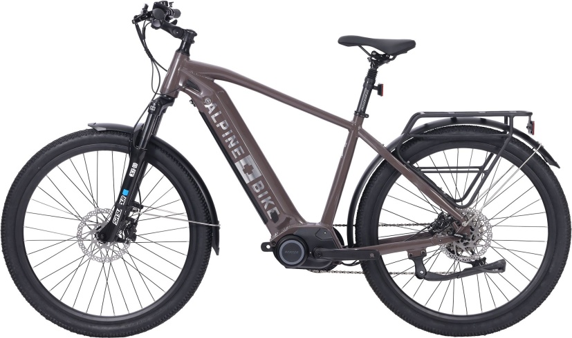 Велосипед Alpinebike Dammastock Электро МТБ +. 27,5. цвет шоколадный