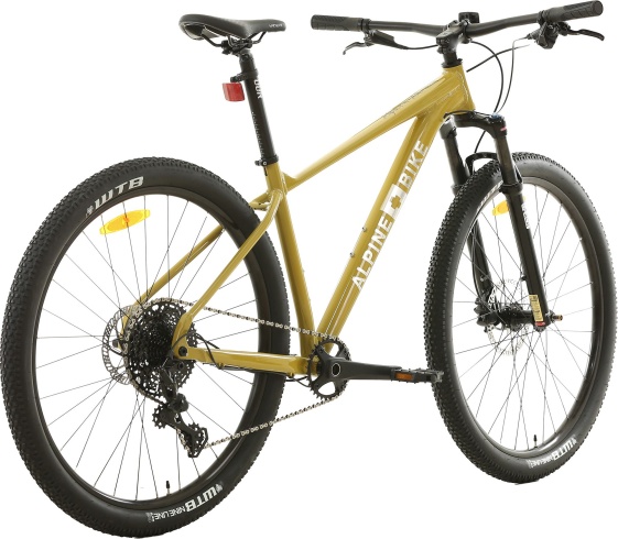 Велосипед Alpinebike Alpstein-Altmann MTB 10 цвет оливковый