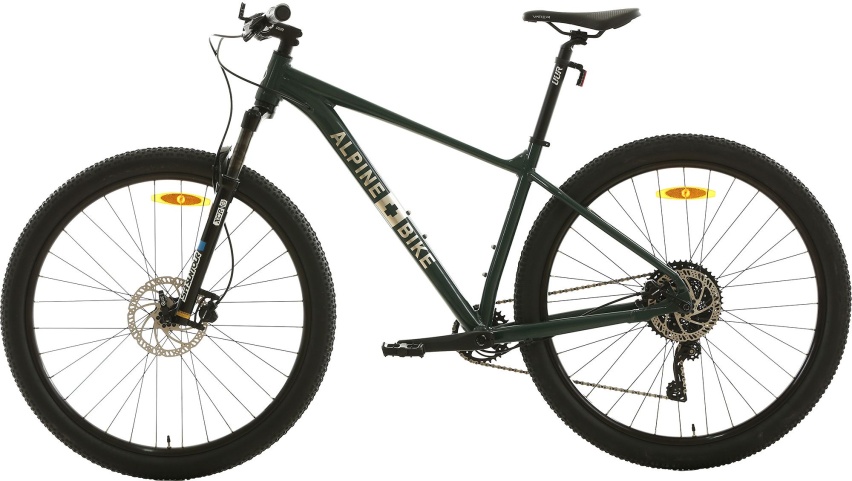 Велосипед Alpinebike Alpstein-Säntis MTB 11 air цвет зеленый