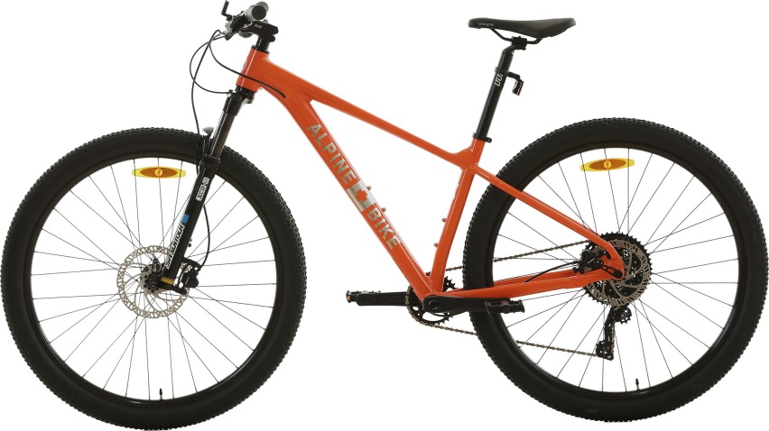 Велосипед Alpinebike Alpstein-Säntis MTB 11 coil цвет оранжевый