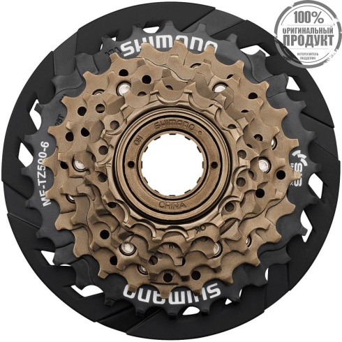 Трещотка Shimano TZ500, 6ск, 14-28, с защитой, б/уп.