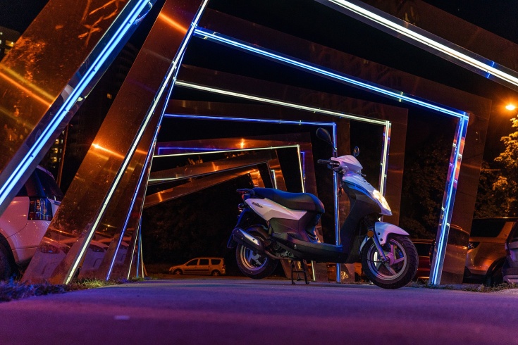 Скутер SYM Orbit 50 Синий