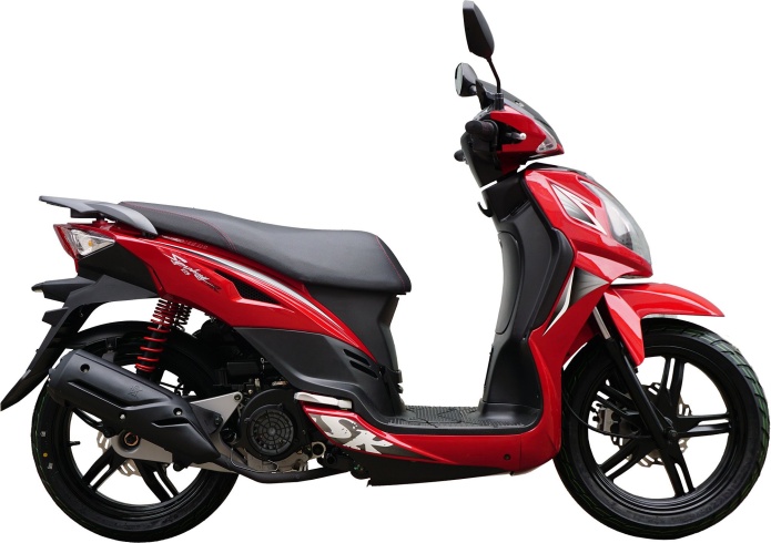 Скутер SYM Symphony SR 125  Красный