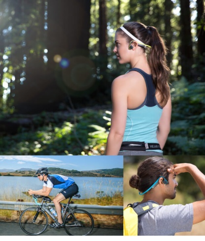 Беспроводные наушники с костной проводимостью Aftershokz Trekz Titanium