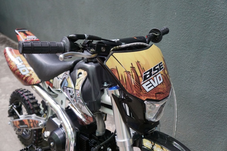 Питбайк BSE EVO 110e Samurai SA 14/12 (Полуавтоматическая КПП)