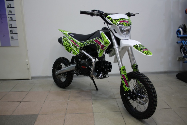 Питбайк BSE EX 125e 14/12 Max13 Green Pink Neon 2
