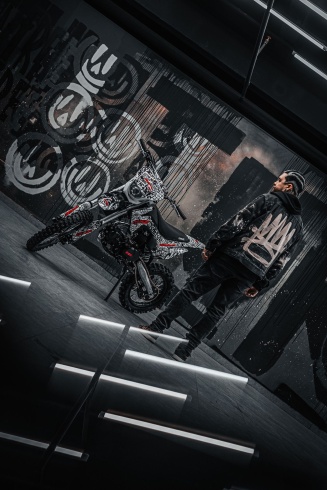 Питбайк BSE EX 125e 17/14 Max13 White Red 1
