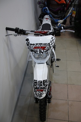 Питбайк BSE EX 125e 17/14 Max13 White Red 2