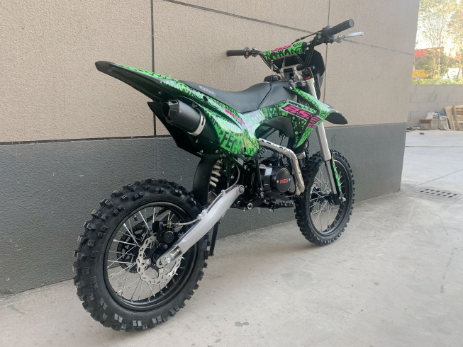 Питбайк BSE EX125 Max13 Green Pink (015)