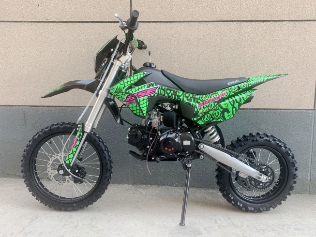 Питбайк BSE EX125 Max13 Green Pink (015)
