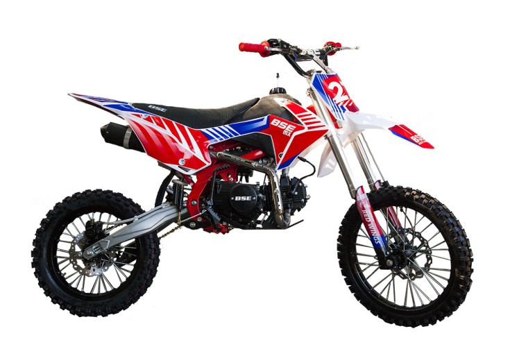 Питбайк BSE MX 125 17/14 Red Wings 2