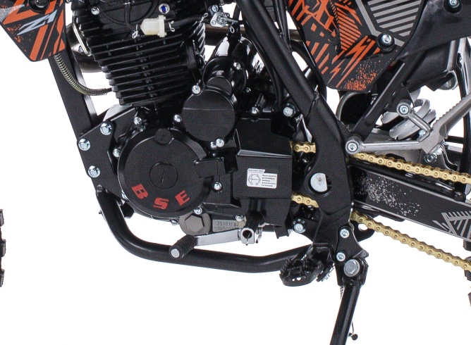 Кроссовый мотоцикл BSE Z1 150e 19/16 Zebra Orange 2