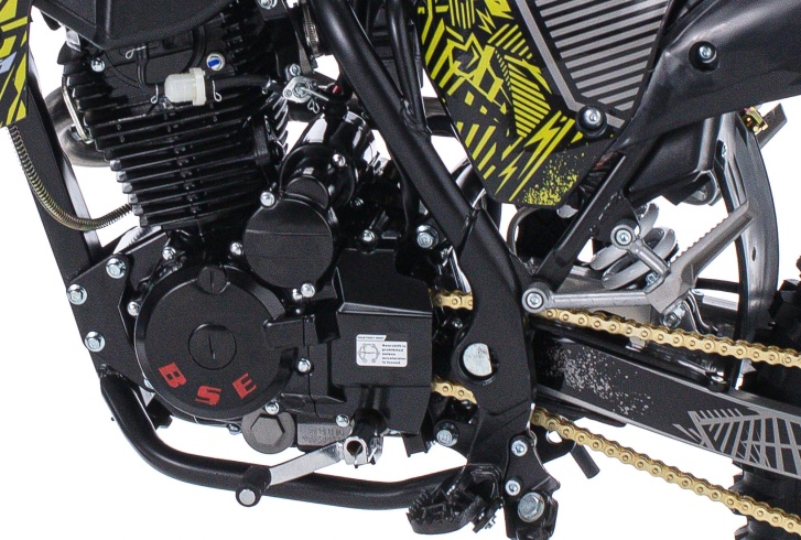 Кроссовый мотоцикл BSE Z1 150e 19/16 Zebra Yellow 2