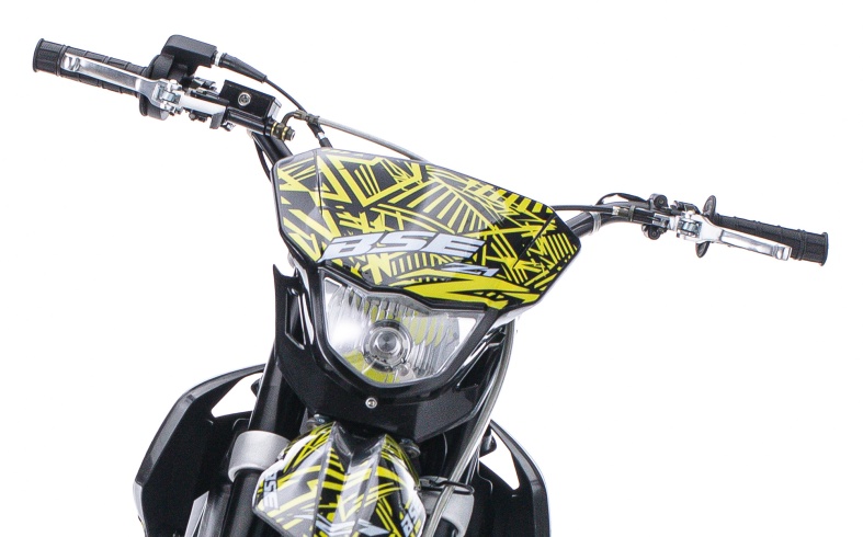 Кроссовый мотоцикл BSE Z1 150e 19/16 Zebra Yellow 2