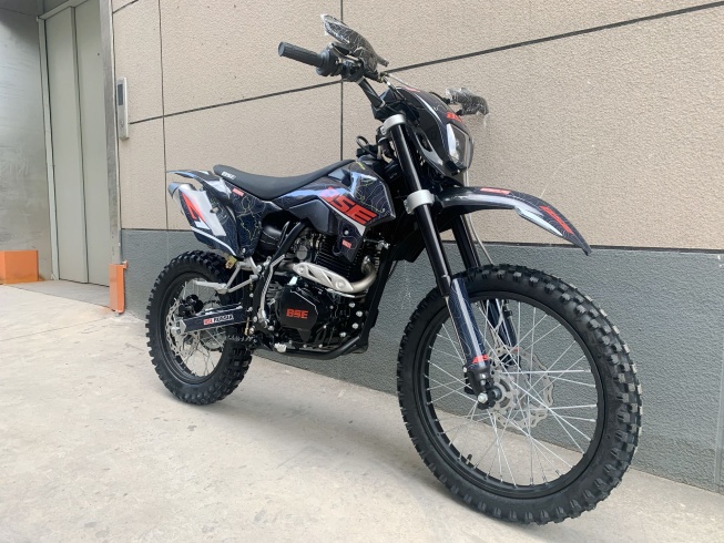 Эндуро / кроссовый мотоцикл BSE Z1 Atlas Black (012)