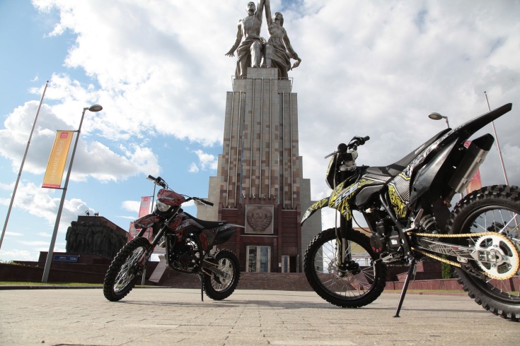 Кроссовый мотоцикл BSE Z1 150e 19/16 Zebra Yellow 2.0