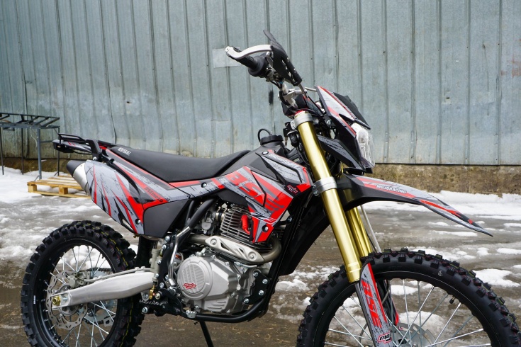 Кроссовый мотоцикл BSE Z3 250e Red Black 21/18 1