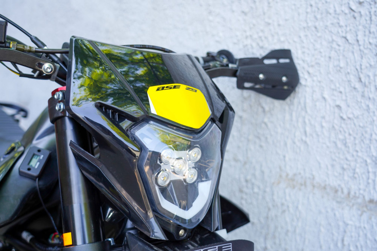 Эндуро / кроссовый мотоцикл BSE Z9 Yellow Metallic S (ZS175 FMM-5)