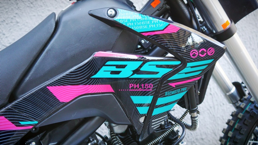 Питбайк BSE PH 150 19/16 AK47 Aquamarine (015)