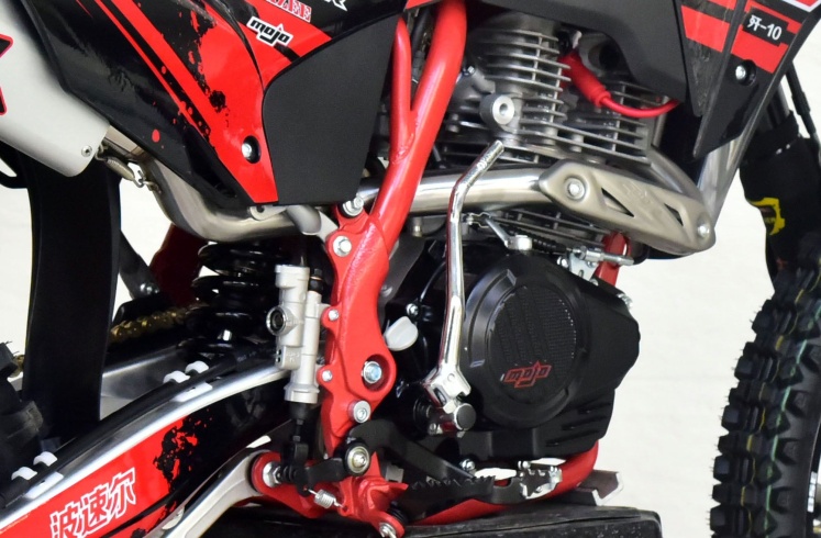 Эндуро / кроссовый мотоцикл BSE Z10 Red Black (055)