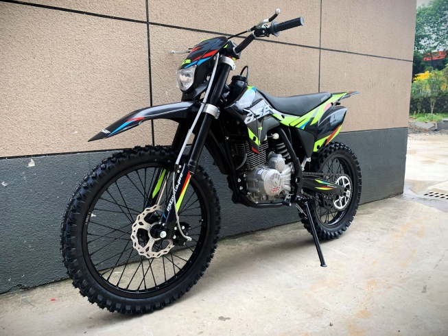 Эндуро / кроссовый мотоцикл BSE Z3L Spek Green (015)