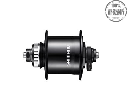 Втулка динамо Shimano UR705-3D, 32 отв, 6V-3W, под полую ось 12мм(без оси), C.Lock, SM-DH10, черная