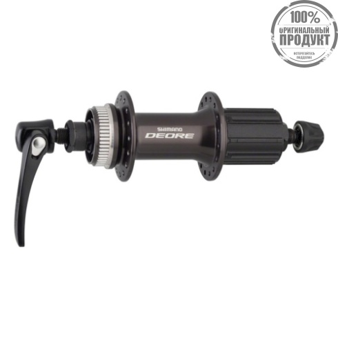 Втулка задняя Shimano Deore, M6000, 32 отв, 8/9/10ск, C.Lock, QR, с пыльником, черный