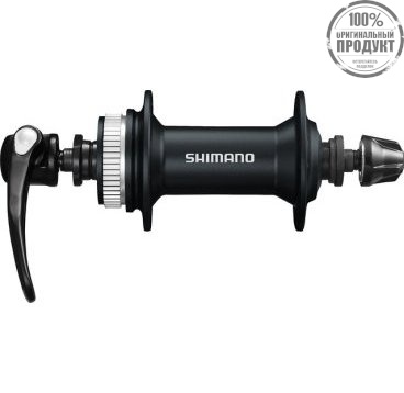 Втулка передняя Shimano Acera, M3050, 36 отв, C.Lock, черный, QR 133мм, цв. черный