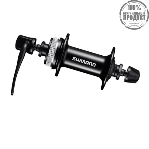 Втулка передняя Shimano MT200, 32отв, OLD:100мм, QR, под дисC.Lock, черный