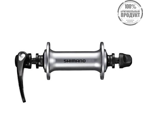 Втулка передняя Shimano RS300, 36 отв, QR 133мм, серебро