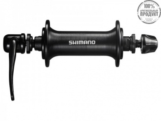 Втулка передняя Shimano Alivio, T4000, 36 отв, QR, цв. черн