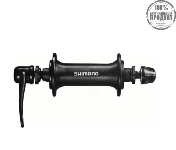 Втулка передняя Shimano TX500, v-br, 32 отв, QR, черный